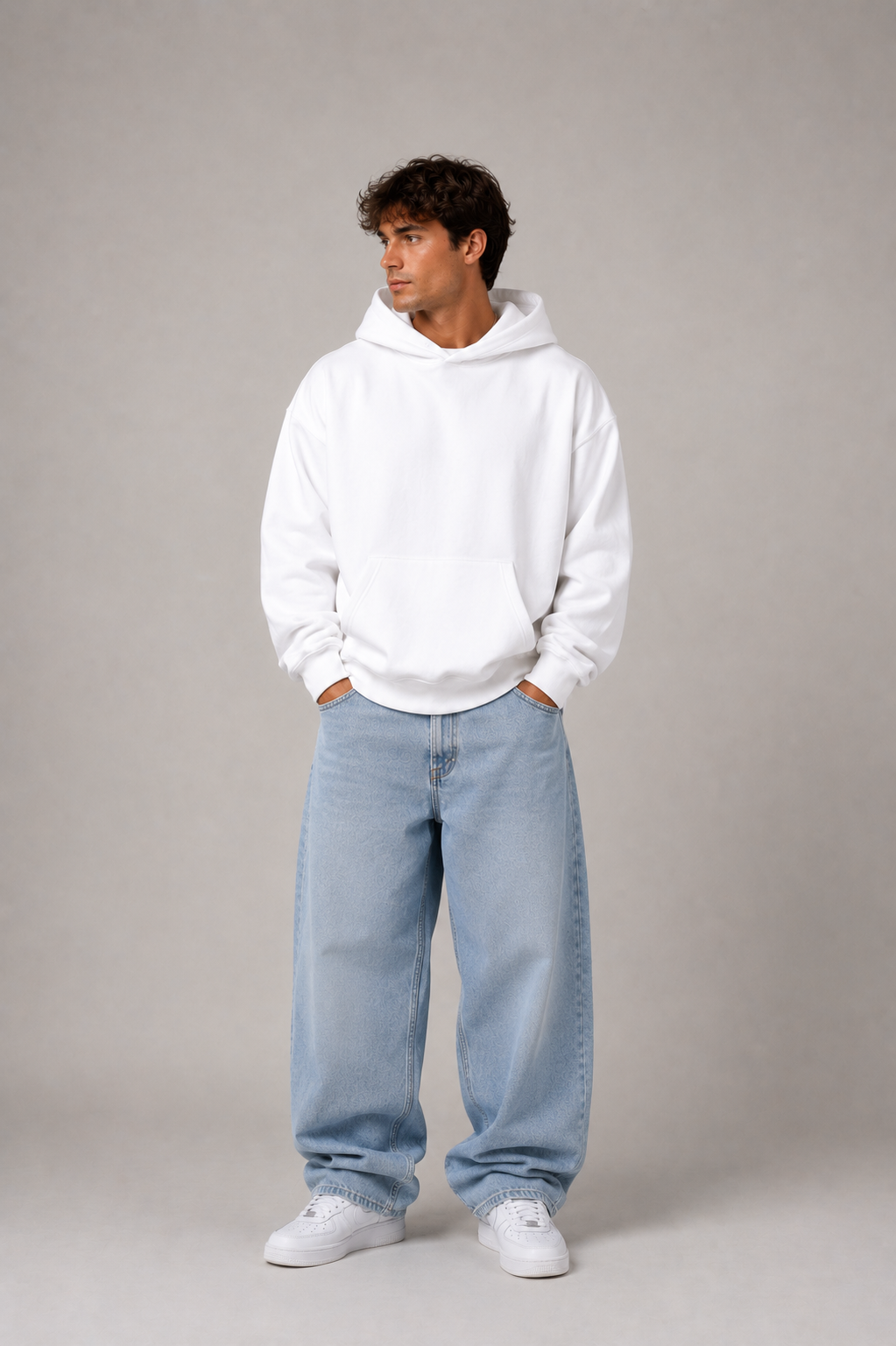 Cool Kids Drag Elbow Oversized Hoodie