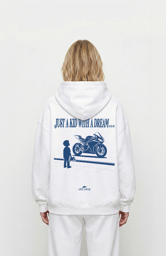 Just a Kid with a Dream (Boy) Oversized Hoodie