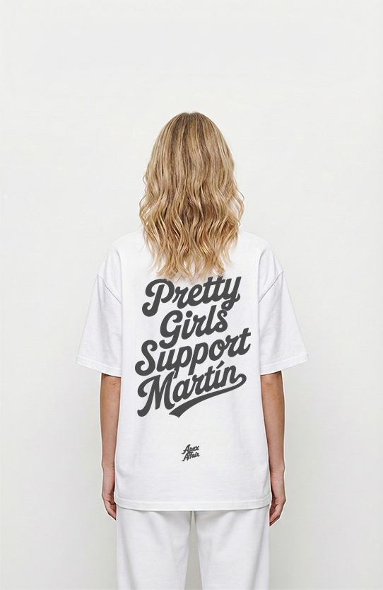 Pretty Girls Support Martin Oversized Shirt