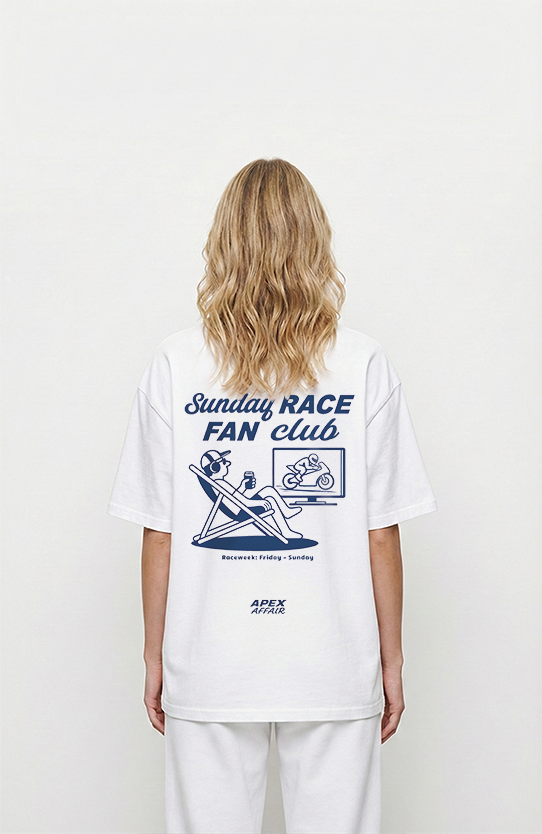 Sunday Race Fan Club Oversized Shirt