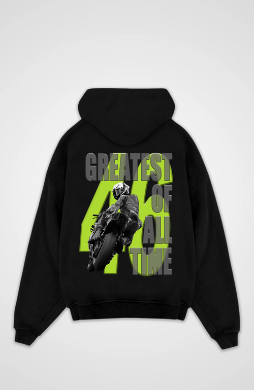 Valentino Rossi "Greatest of all Time" Oversized Hoodie