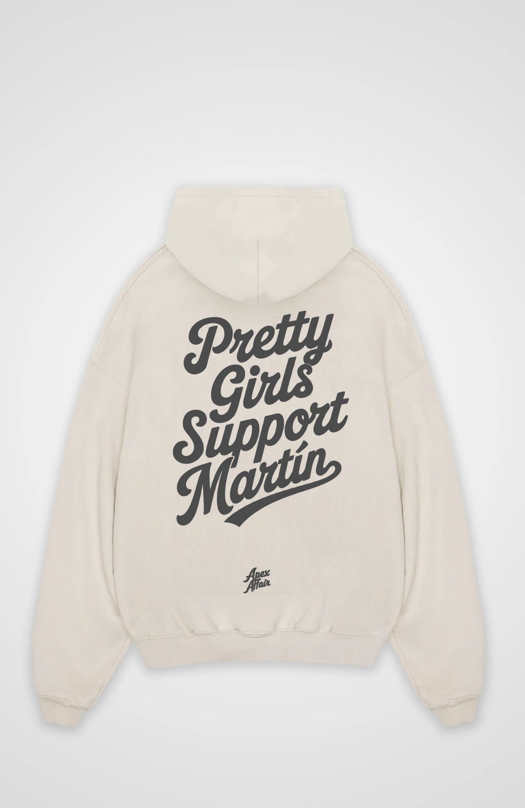 Pretty Girls Support Martin Oversized Hoodie