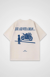 Just a Kid with a Dream (Boy) Oversized Shirt