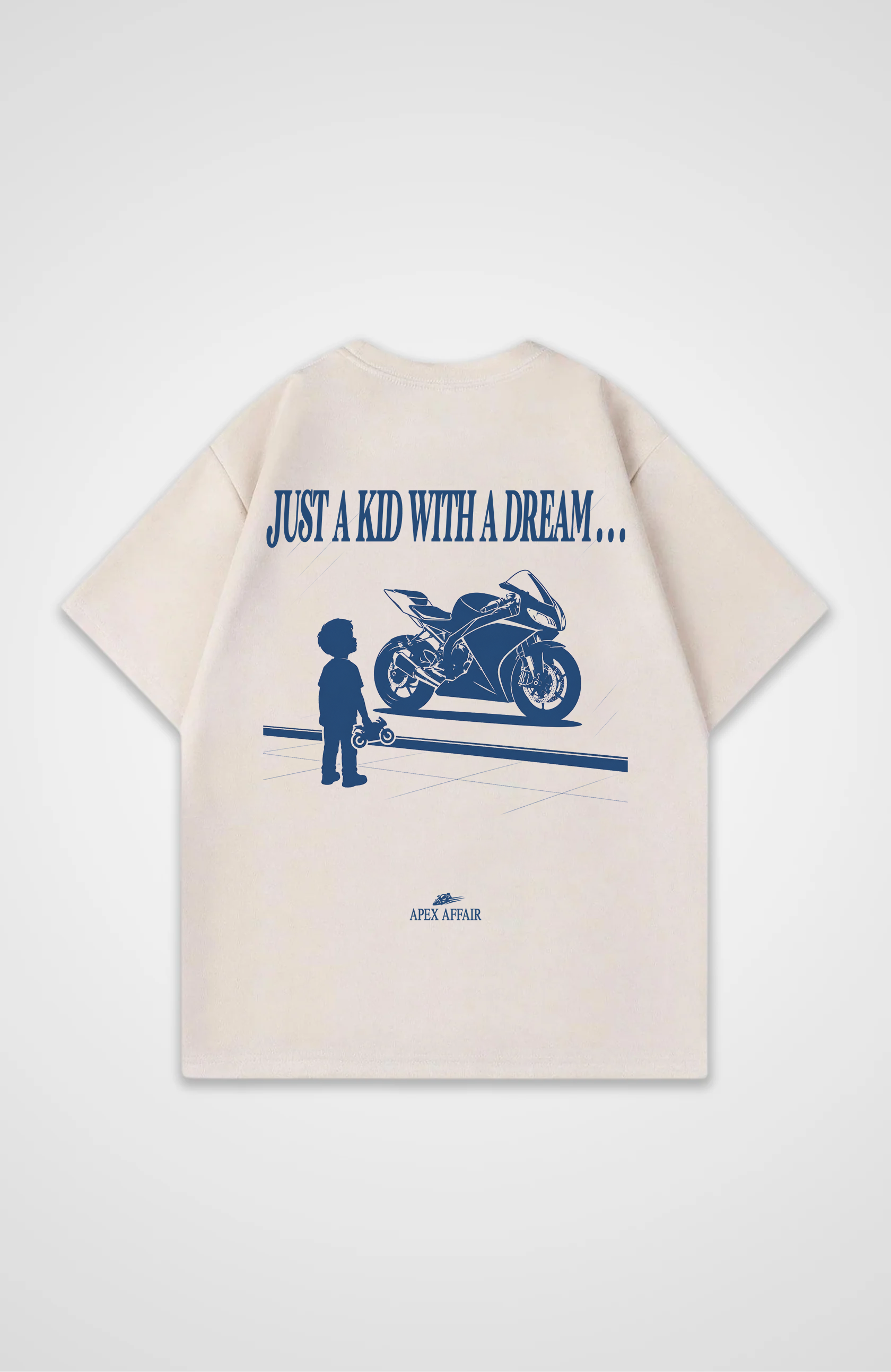 Just a Kid with a Dream (Boy) Oversized Shirt