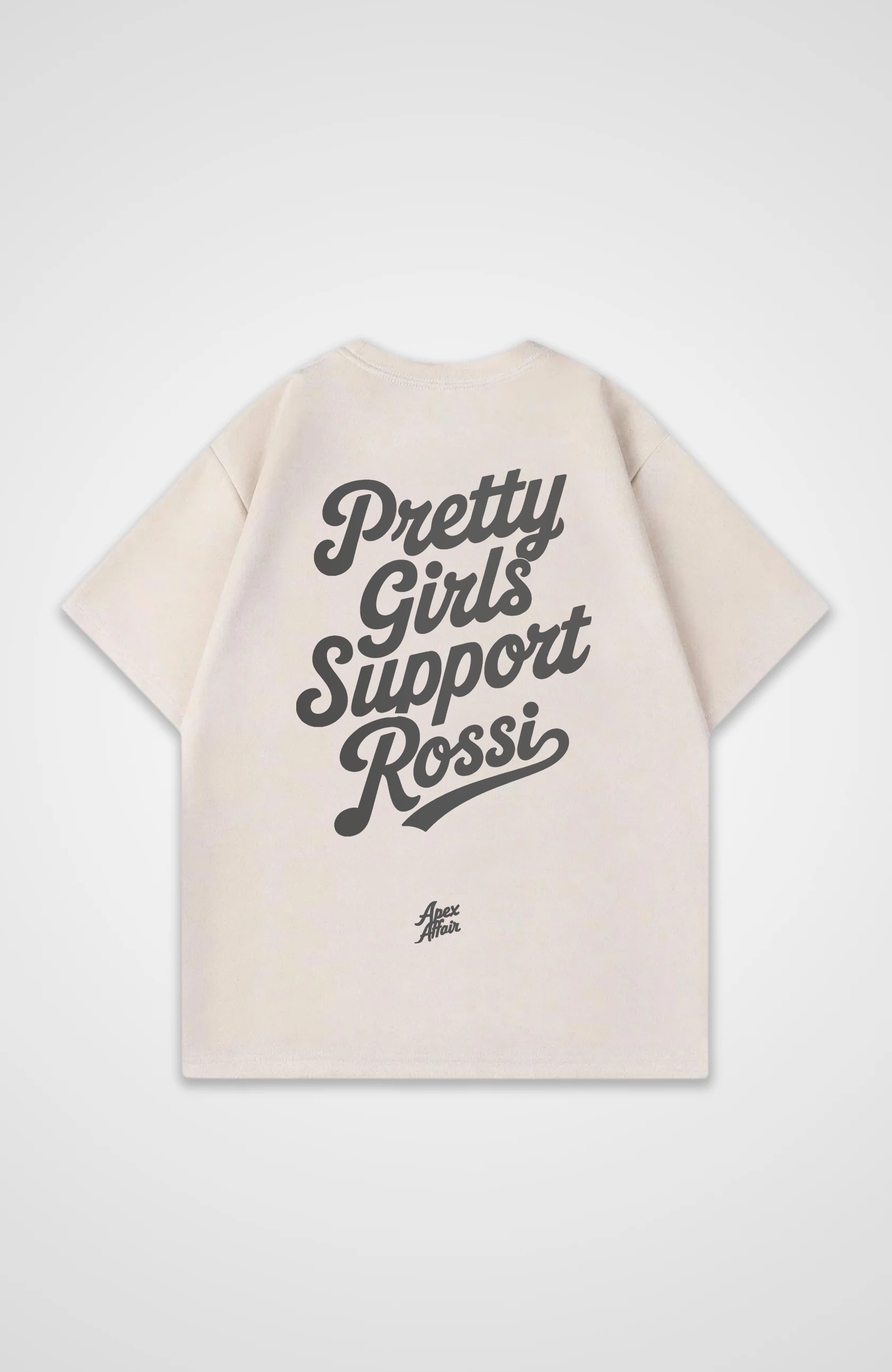 Pretty Girls Support Rossi Oversized Shirt
