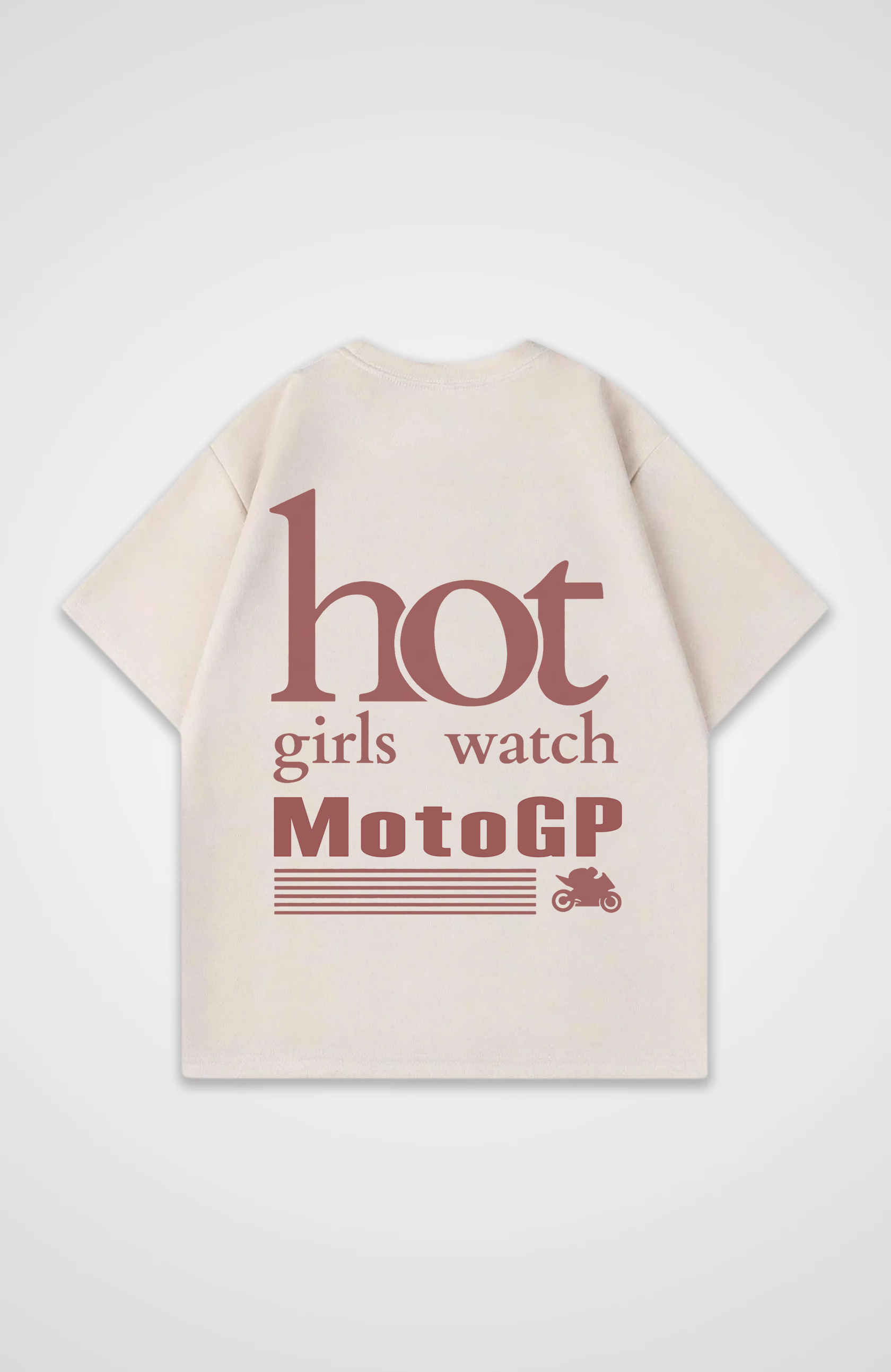 Hot Girls watch MotoGP Oversized Shirt