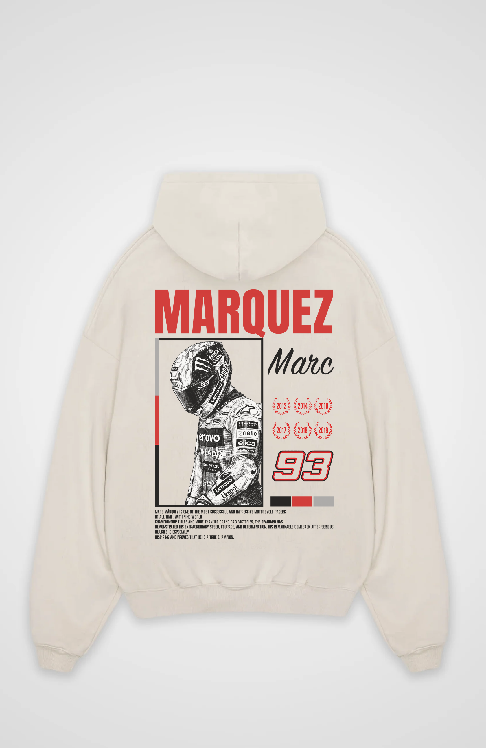 NEW Marc Marquez Design Oversized Hoodie