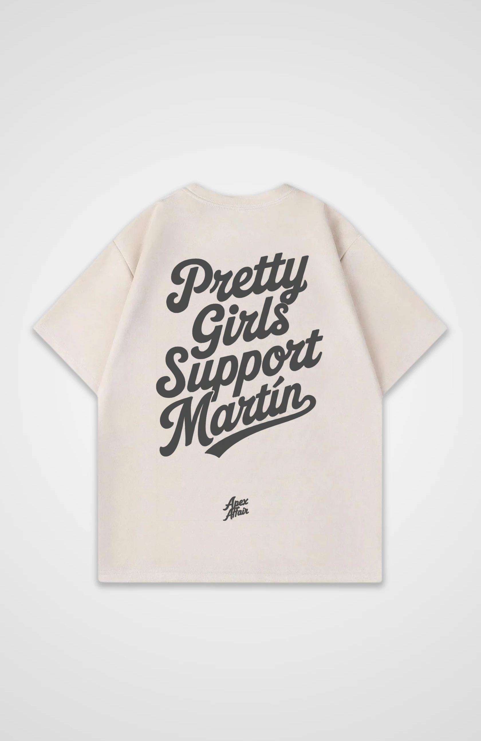 Pretty Girls Support Martin Oversized Shirt