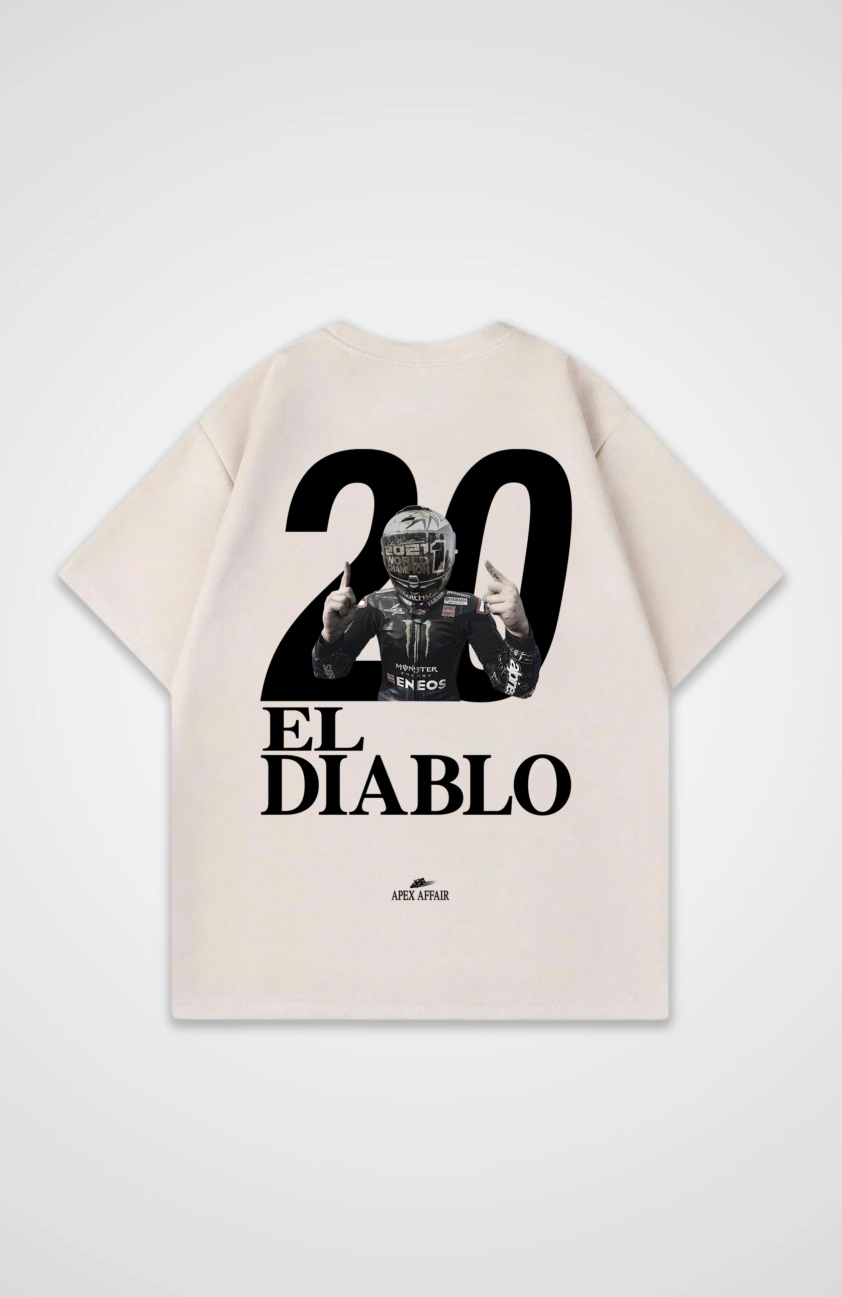 El Diablo (Fabio Quartararo) Oversized Shirt