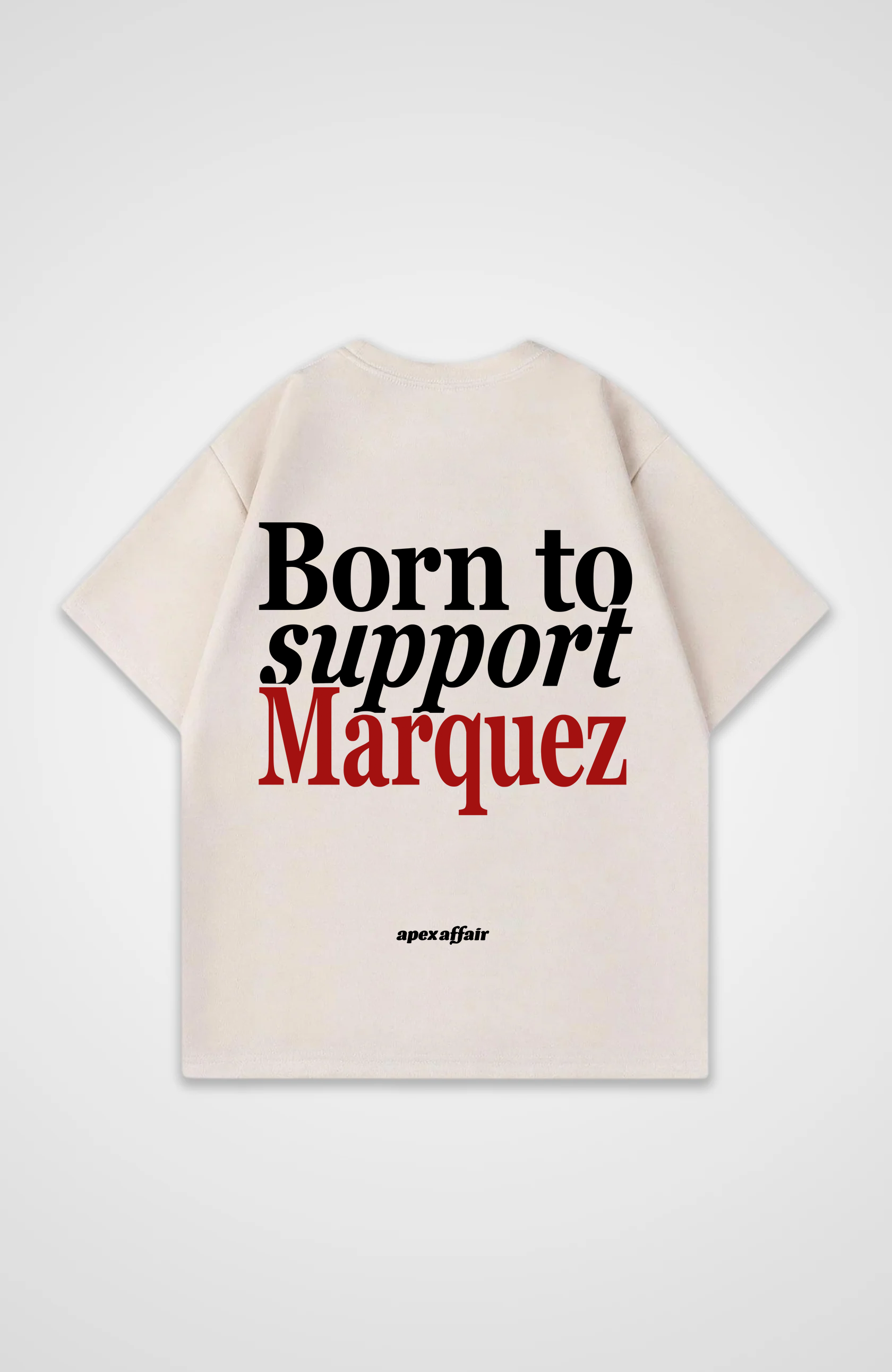 Born to support Marquez Oversized Shirt
