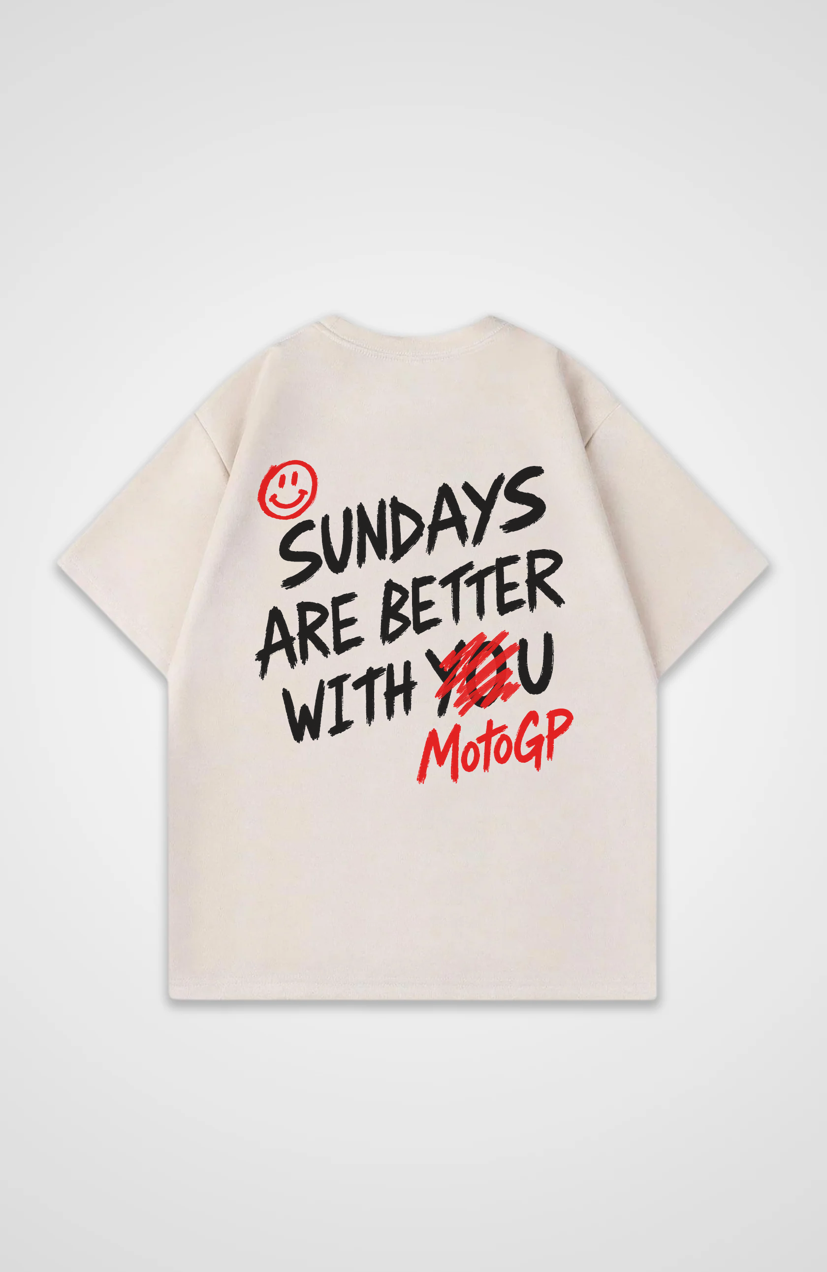 Sundays are better with MotoGP Oversized Shirt
