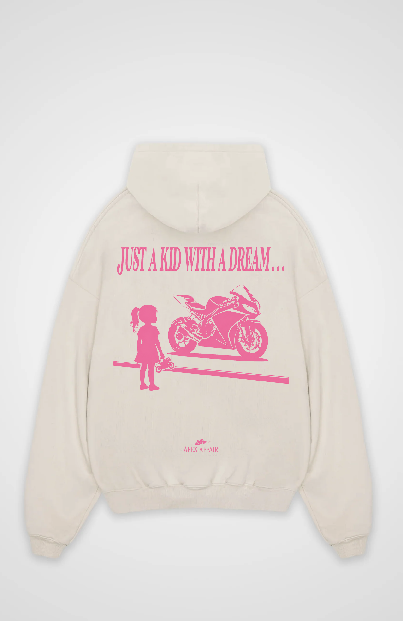 Just a Kid with a Dream (Girl) Oversized Hoodie
