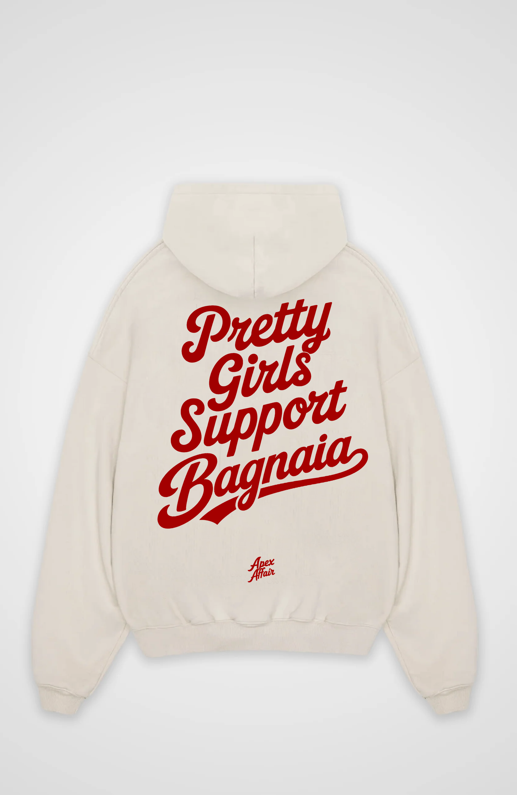 Pretty Girls Support Bagnaia Oversized Hoodie