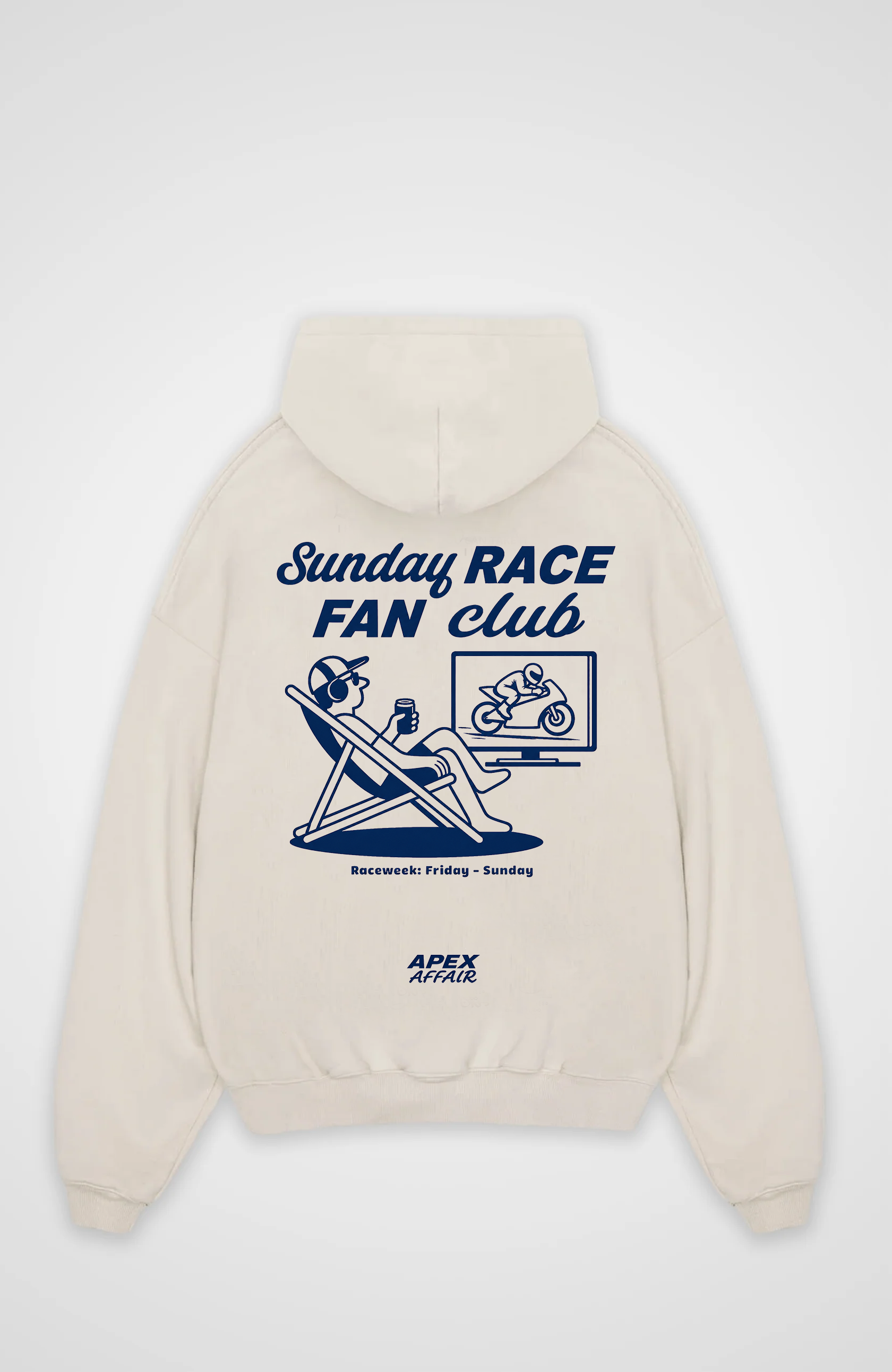 Sunday Race Fan Club Oversized Hoodie
