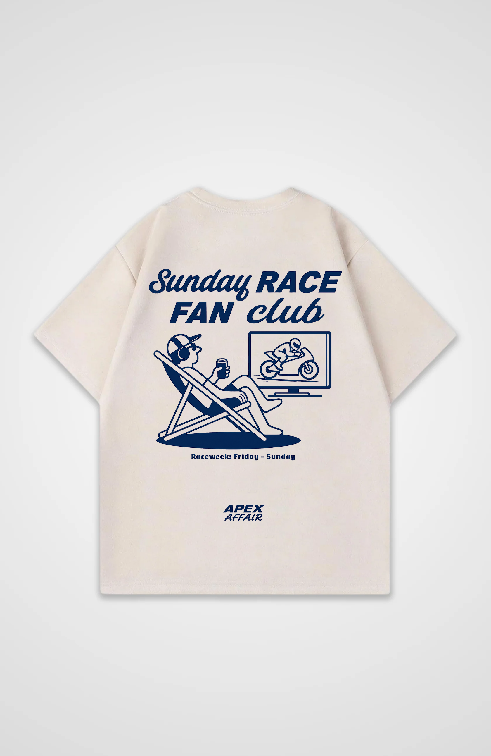 Sunday Race Fan Club Oversized Shirt
