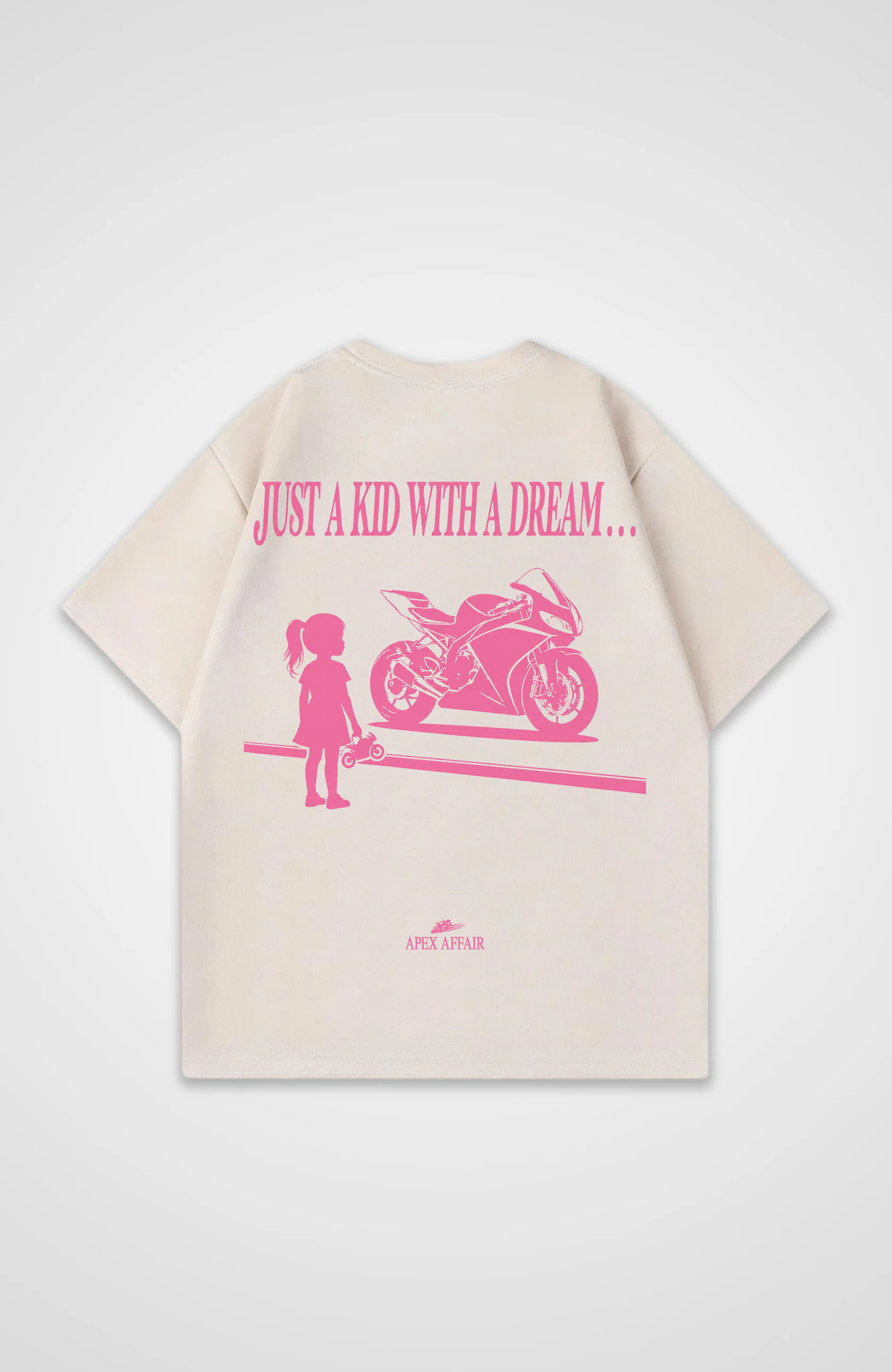 Just a Kid with a Dream (Girl) Oversized Shirt