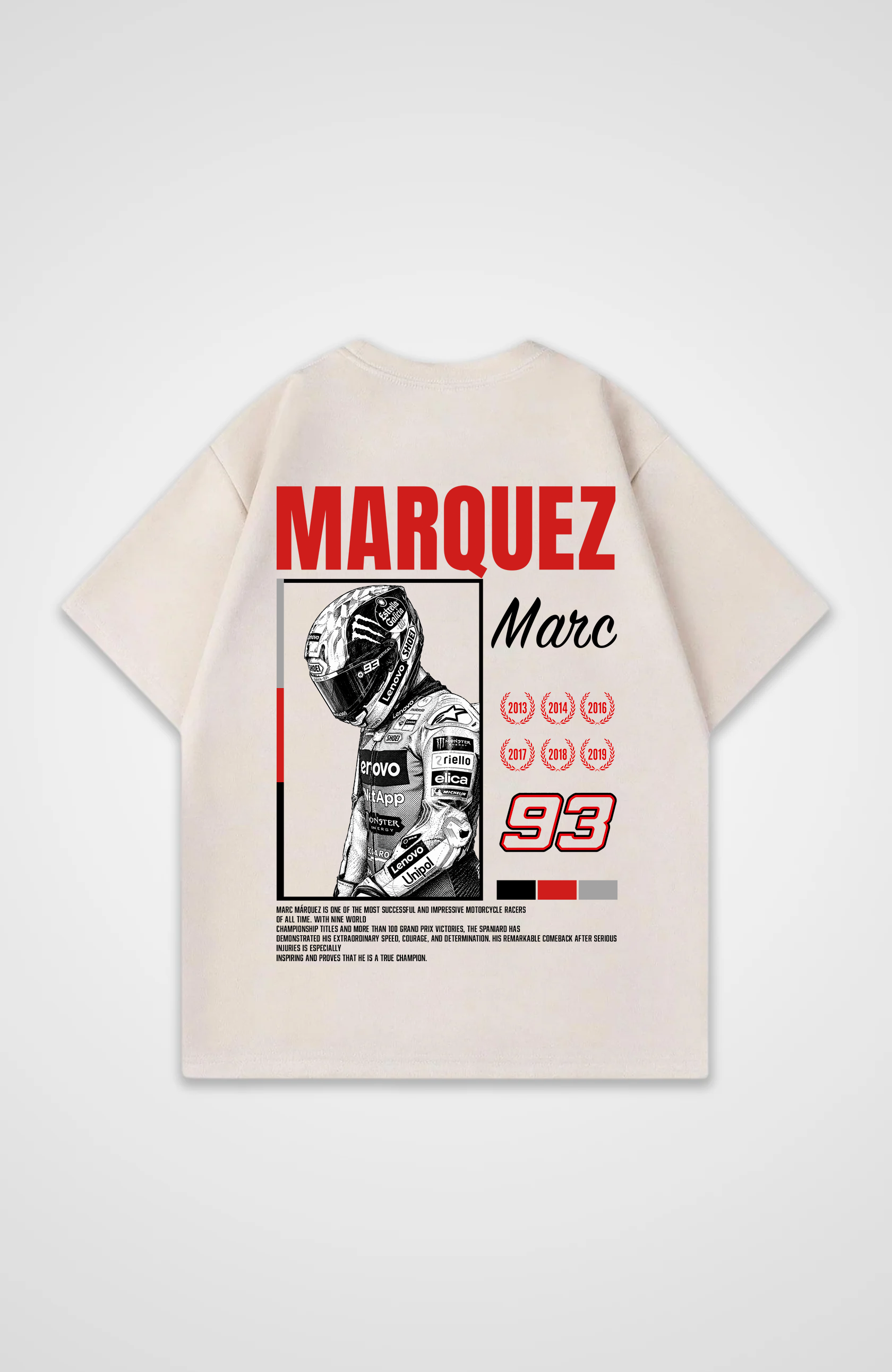 NEW Marc Marquez Design Oversized Shirt