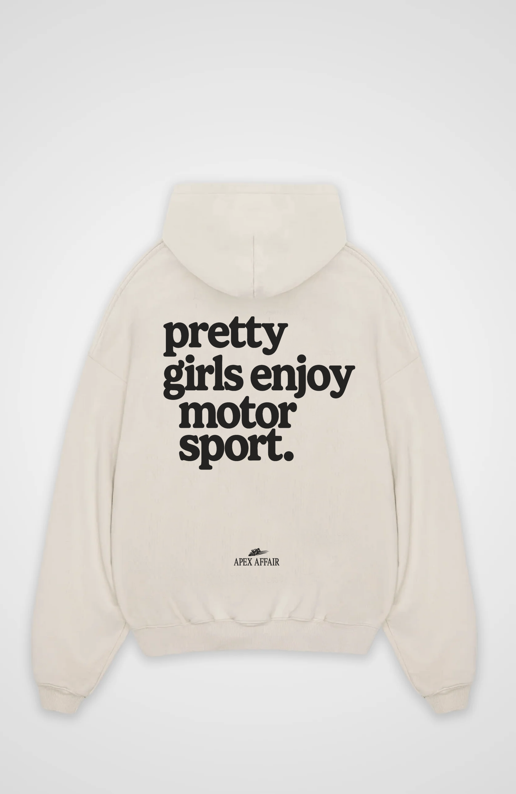 Pretty Girls enjoy Motorsport Oversized Hoodie