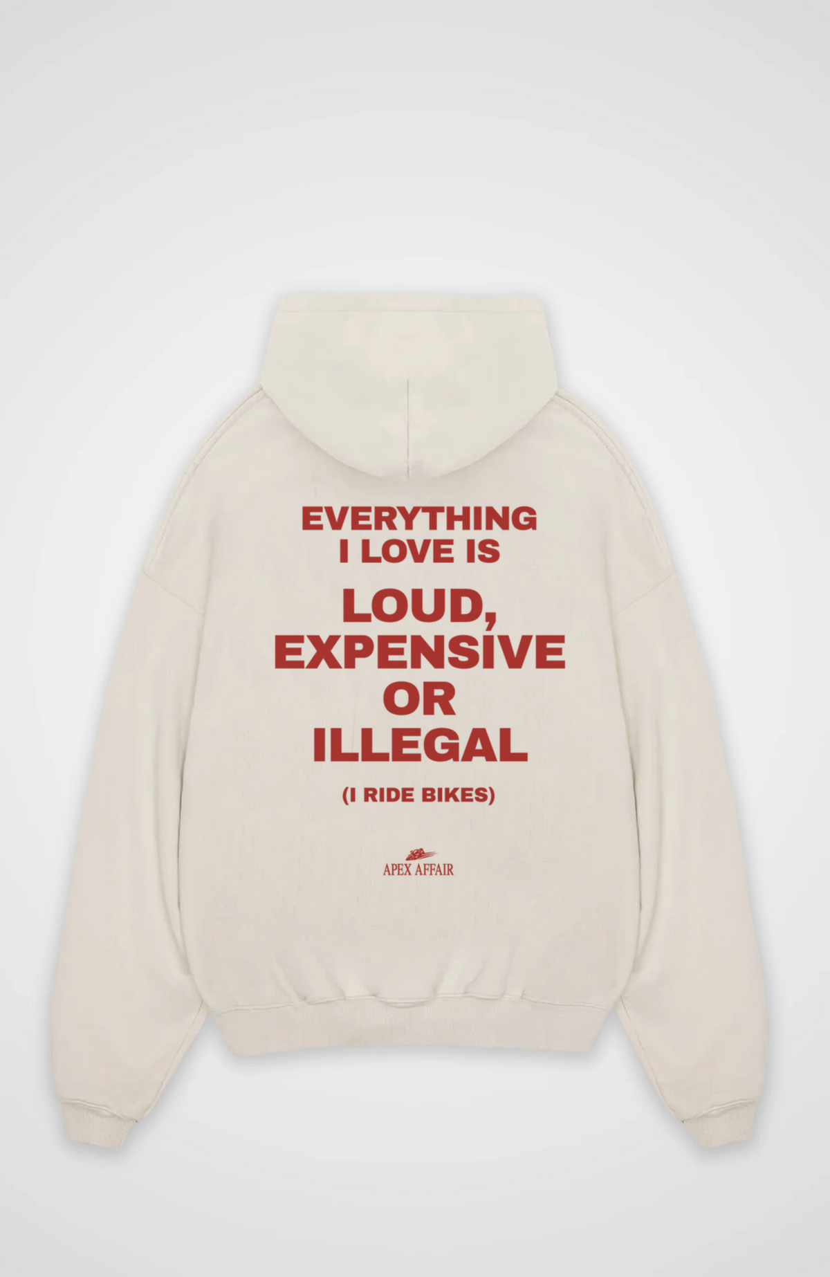 Loud Expensive Or Illegal Oversized Hoodie