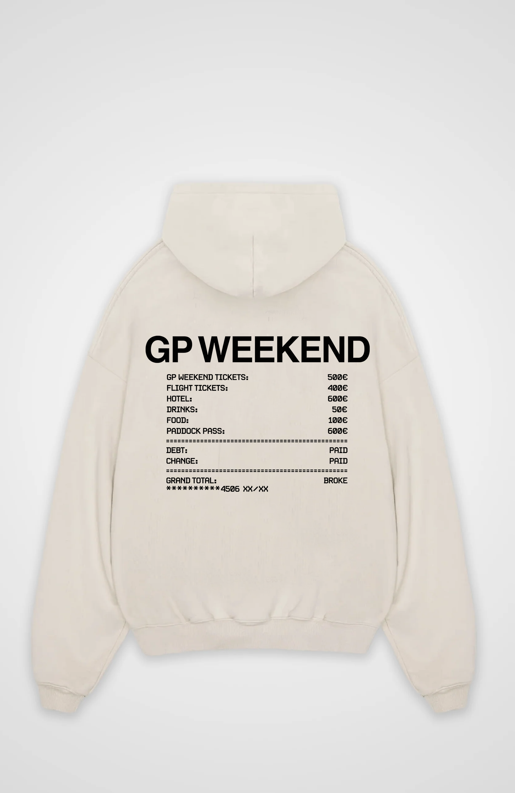 GP Weekend Oversized Hoodie