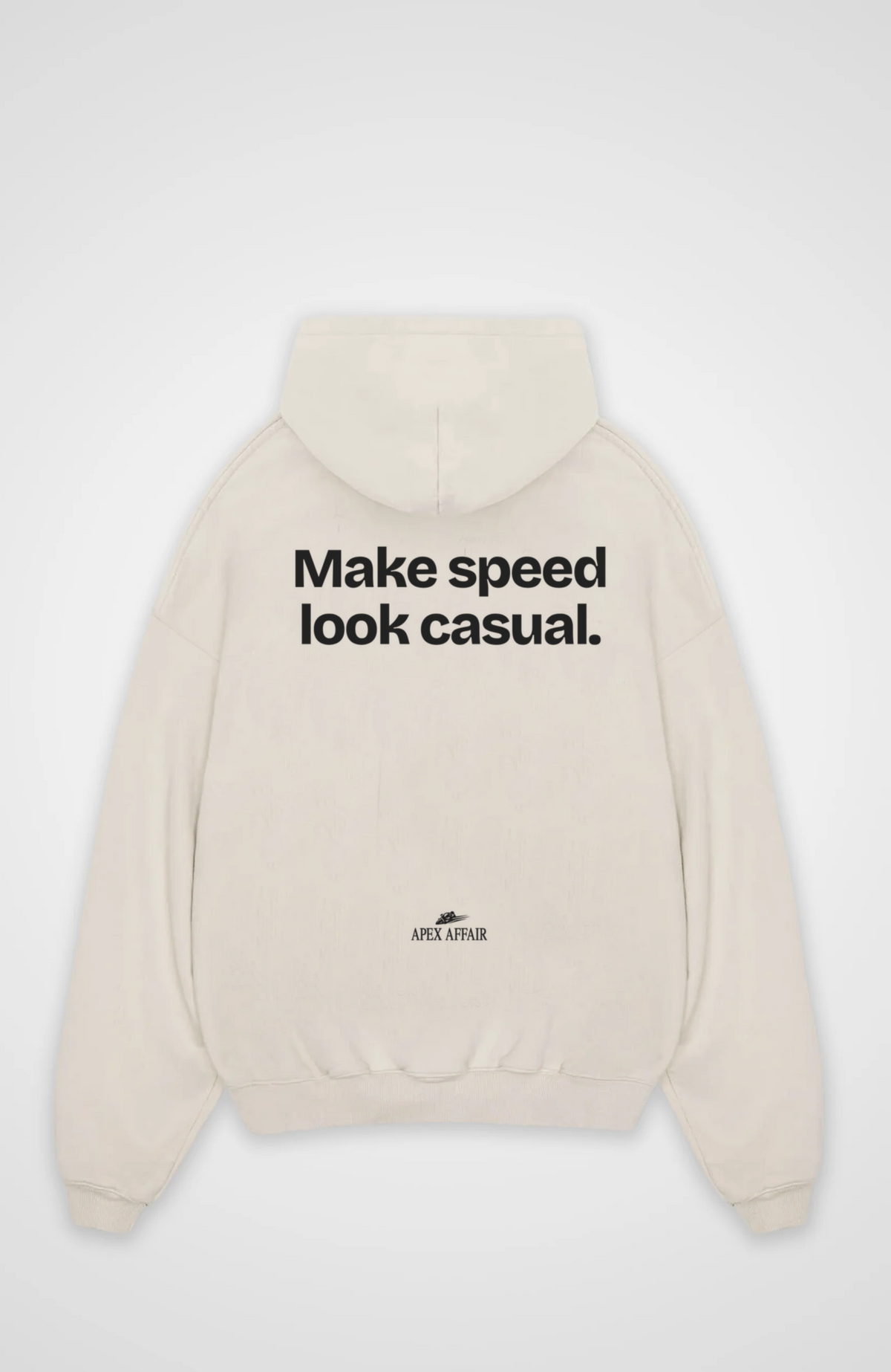 Make Speed Look Casual Oversized Hoodie