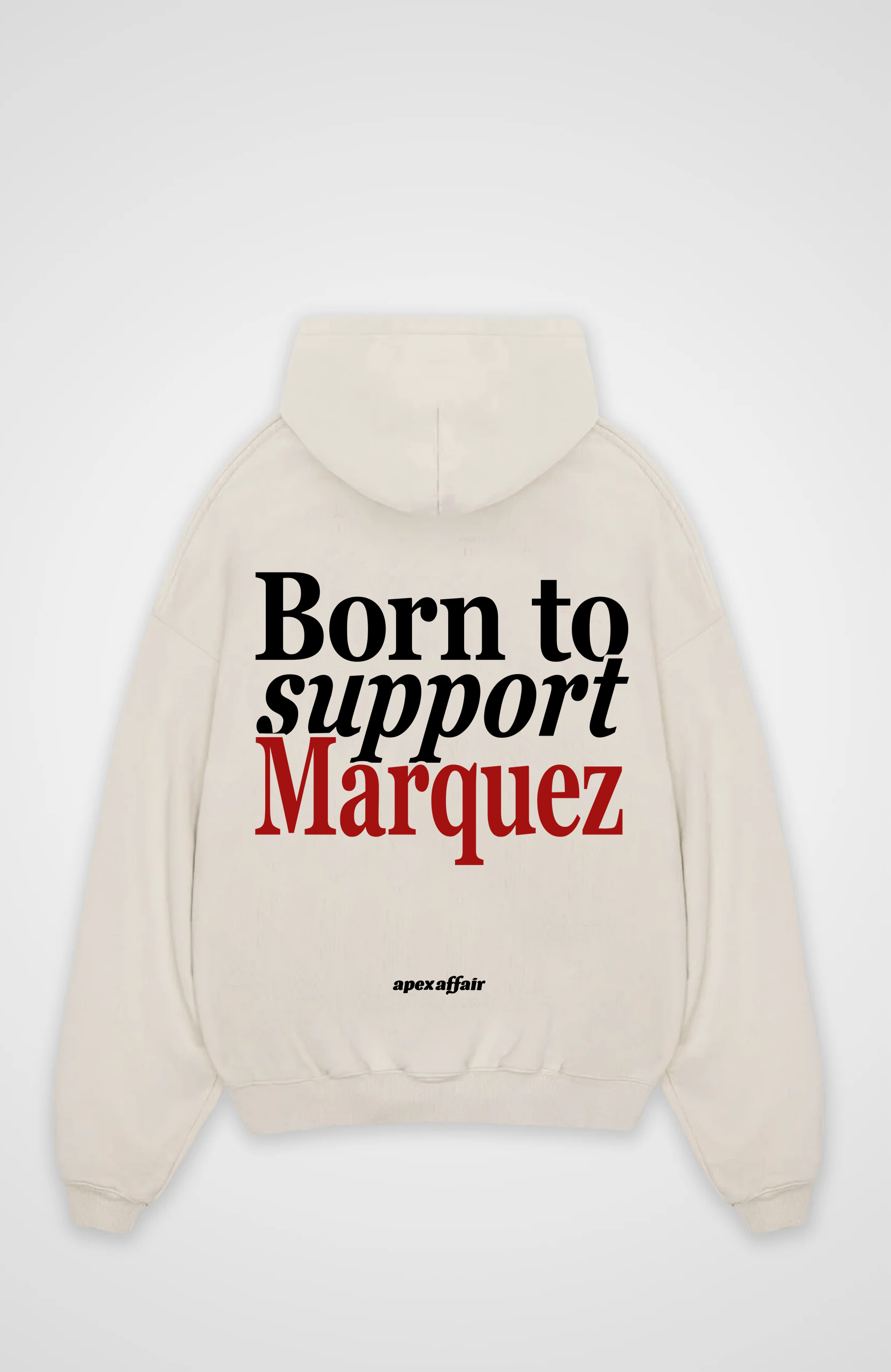 Born to support Marquez Oversized Hoodie