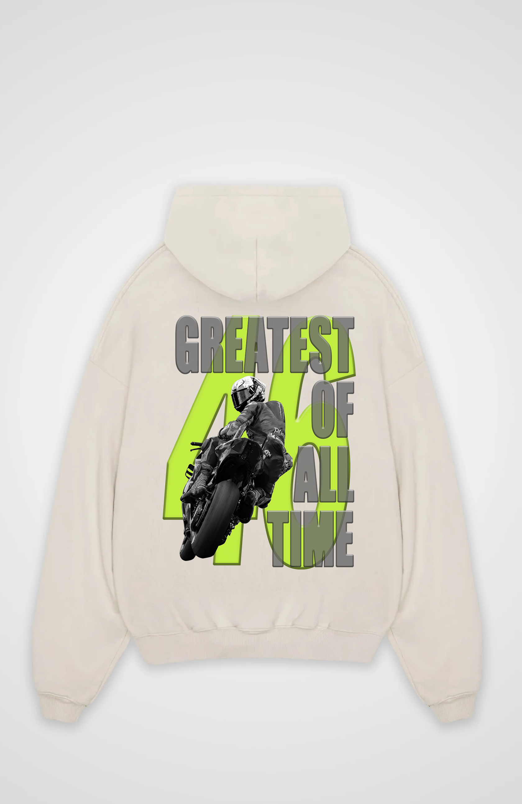 Valentino Rossi "Greatest of all Time" Oversized Hoodie