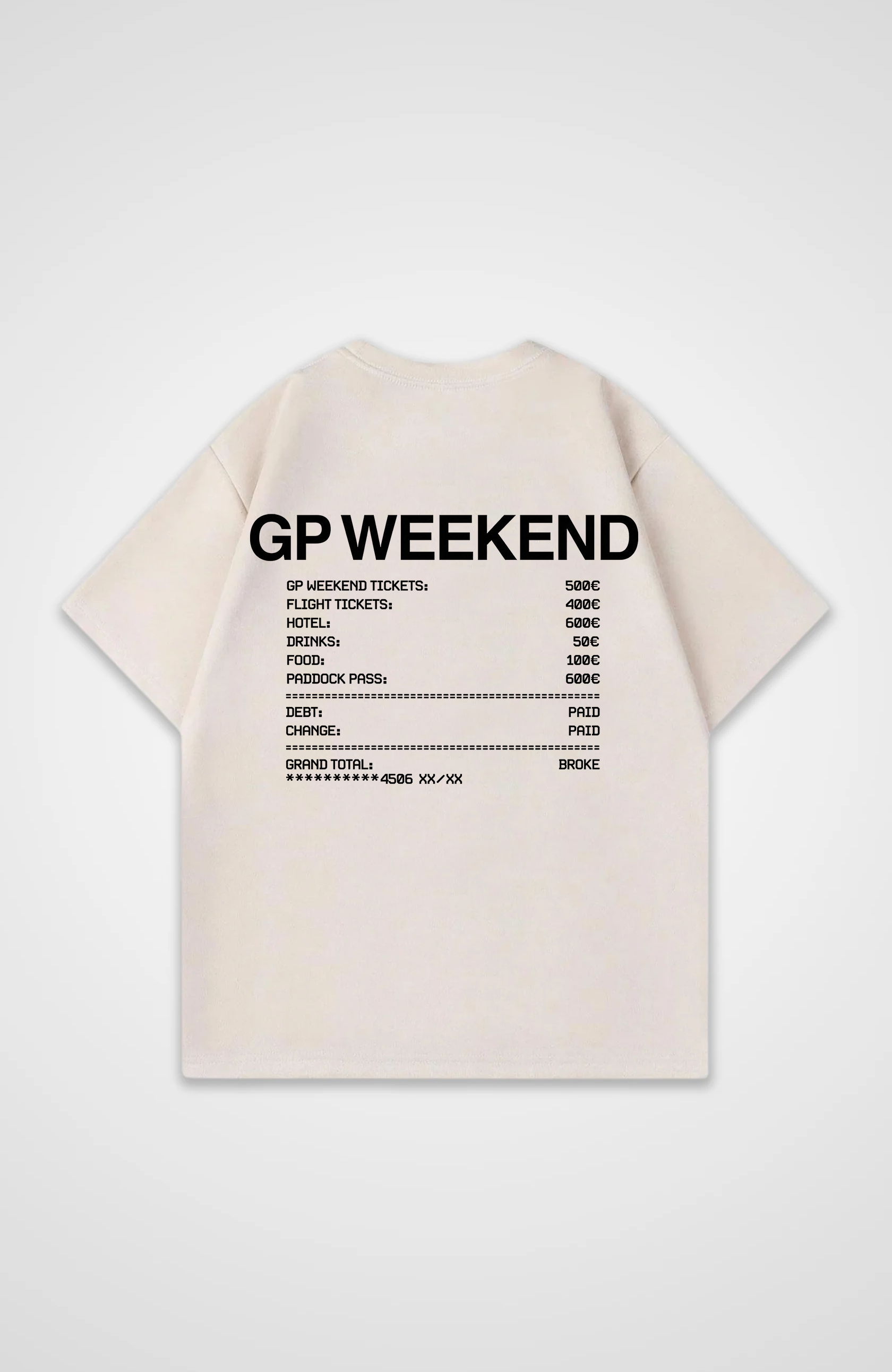 GP Weekend Oversized Shirt