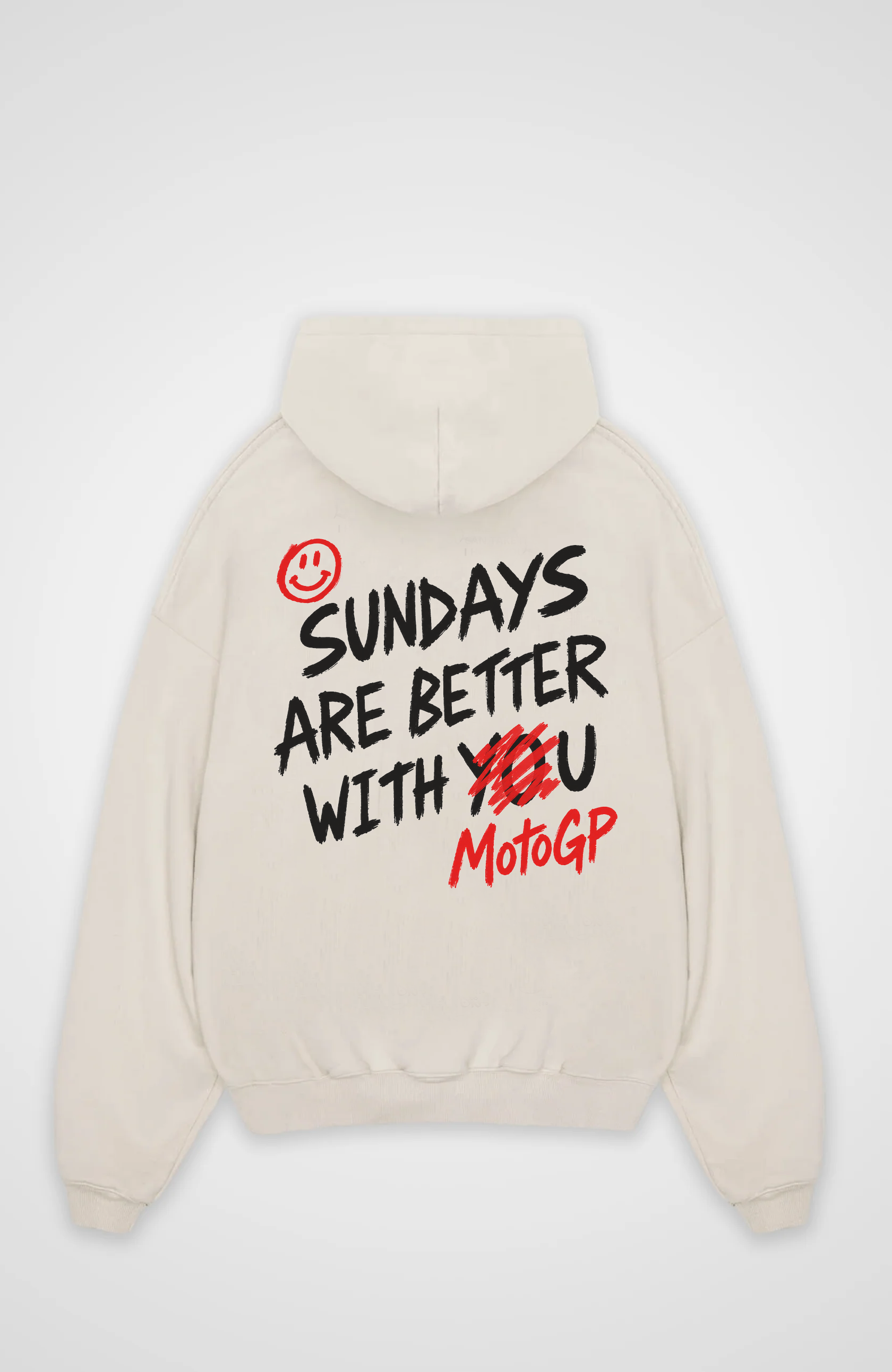 Sundays are better with MotoGP Oversized Hoodie
