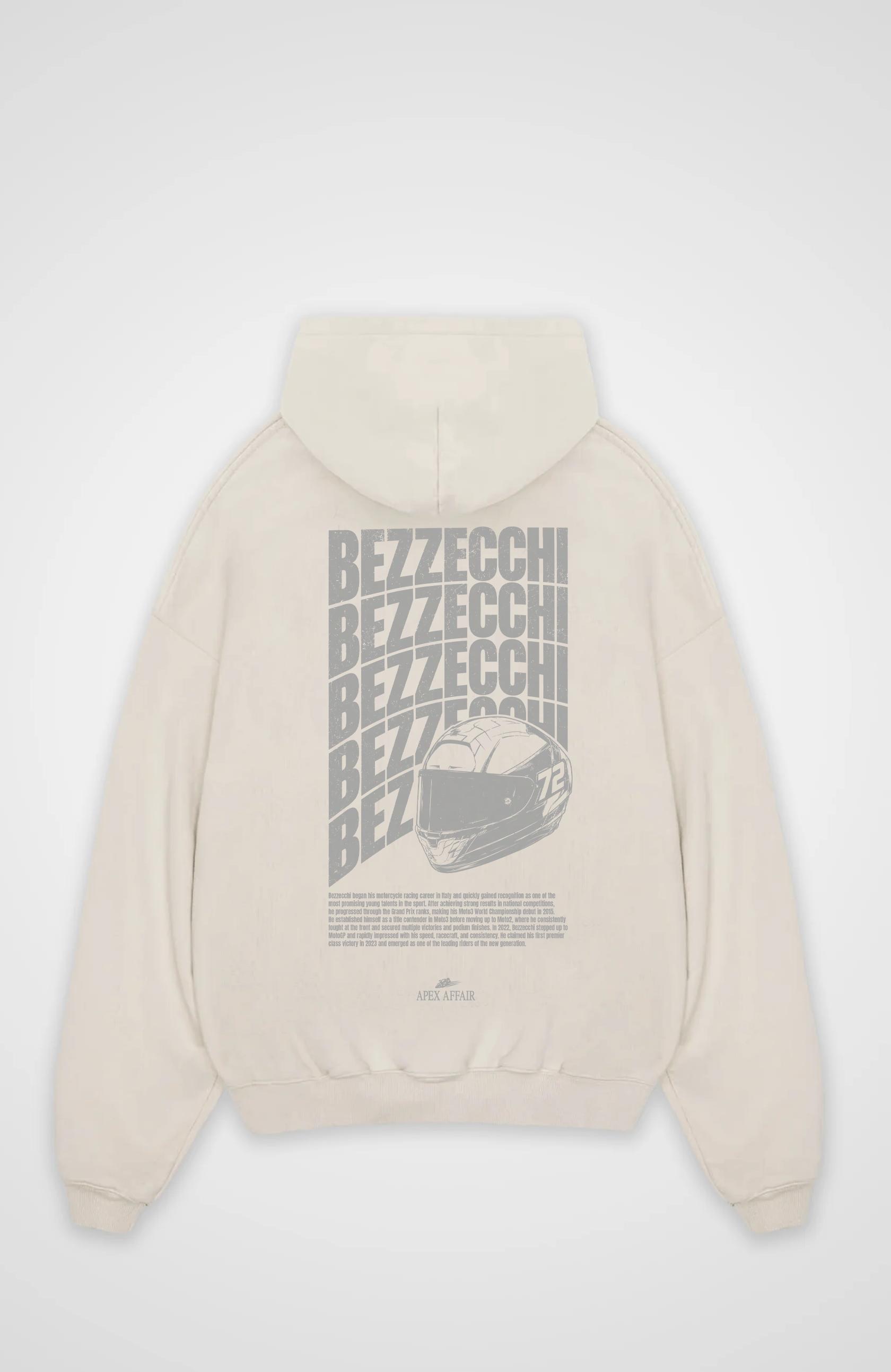 Marco Bezzecchi Twist Design Oversized Hoodie