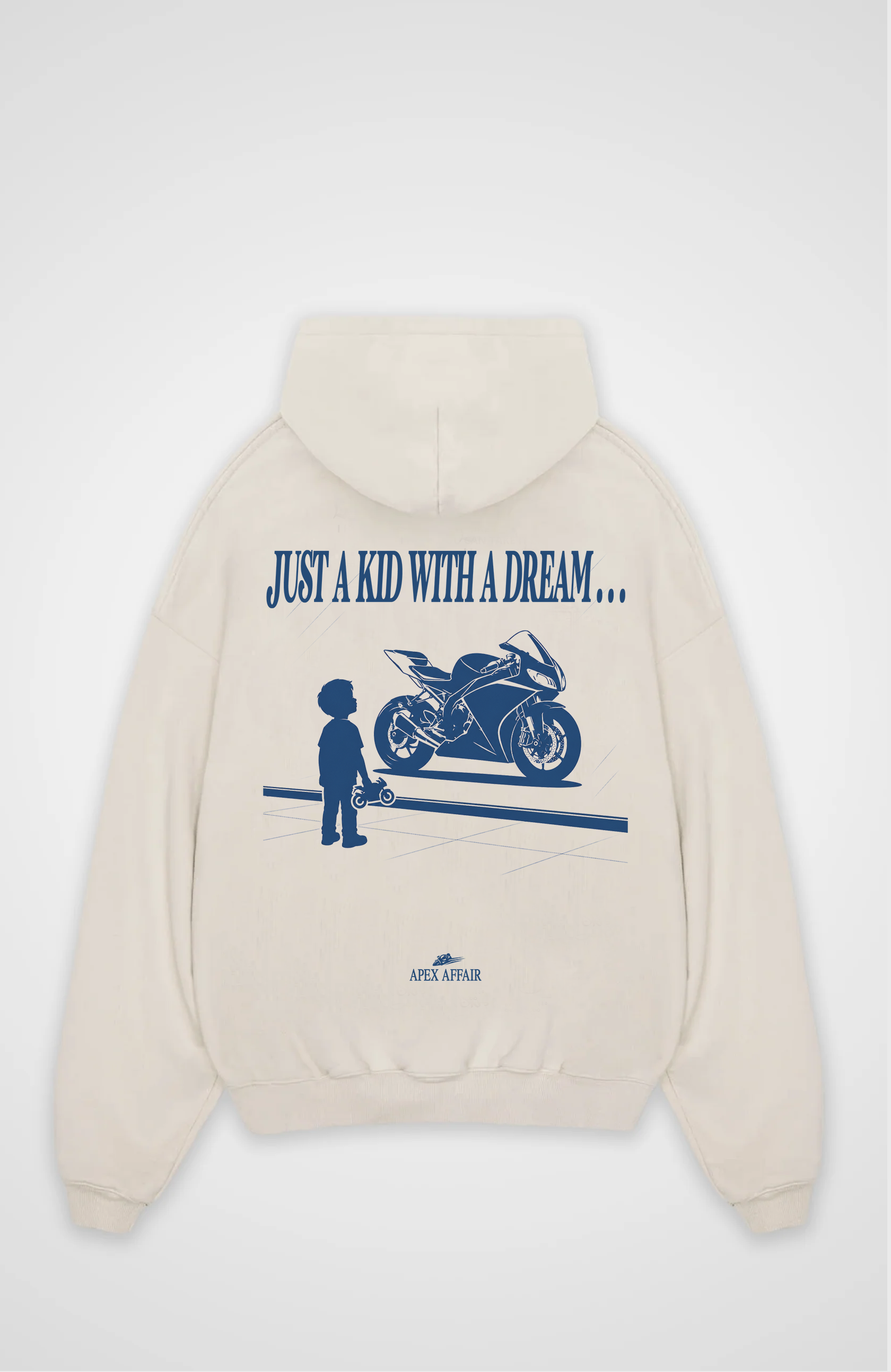 Just a Kid with a Dream (Boy) Oversized Hoodie
