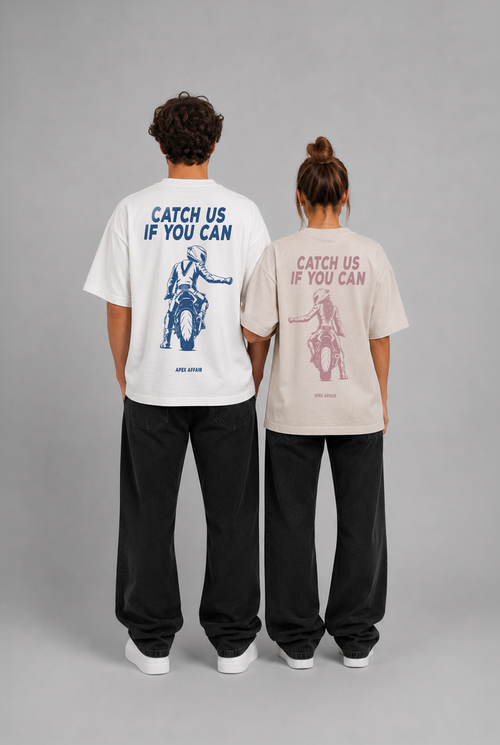 Catch us if you can Men Oversized Shirt