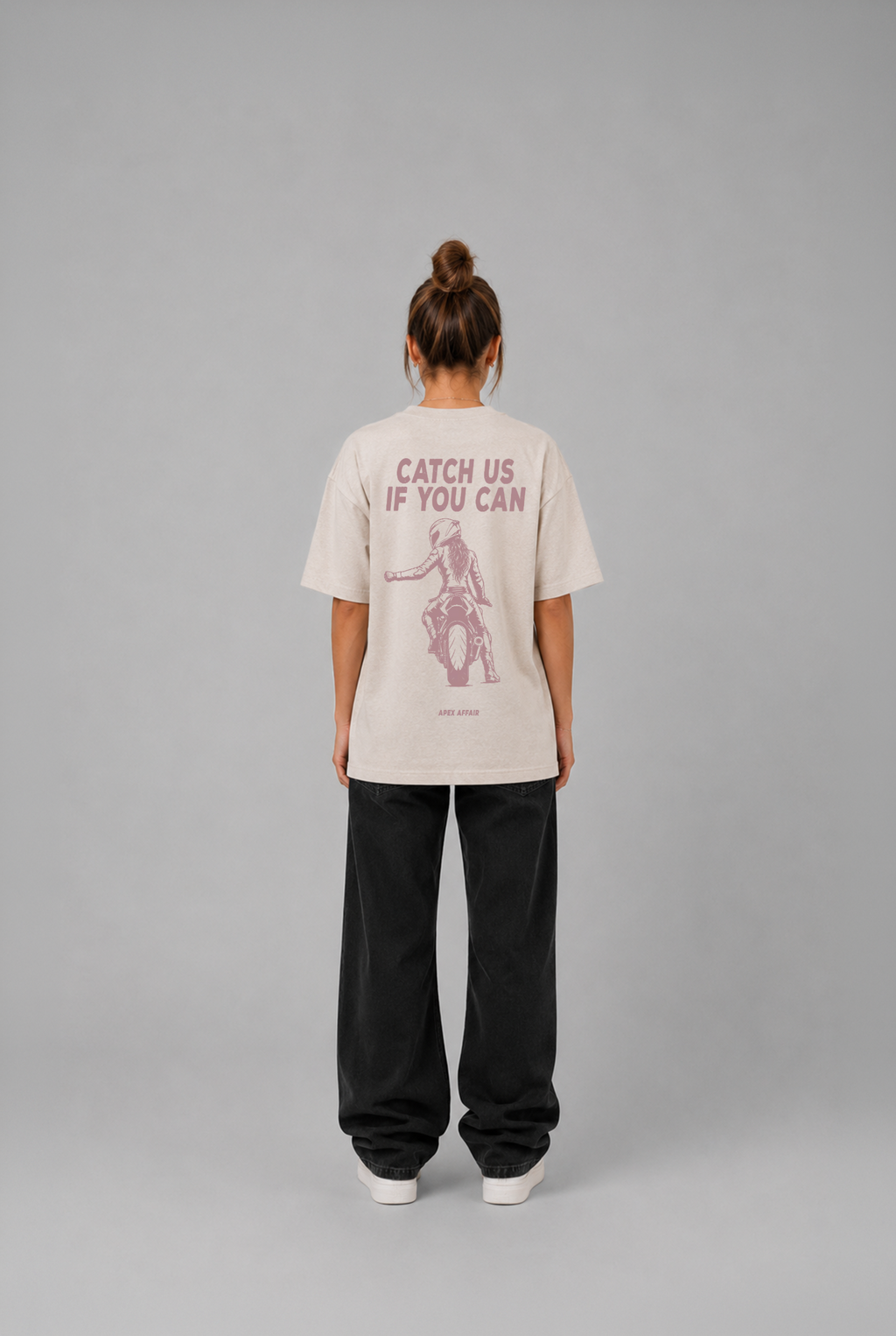 Catch us if you can Women Oversized Shirt