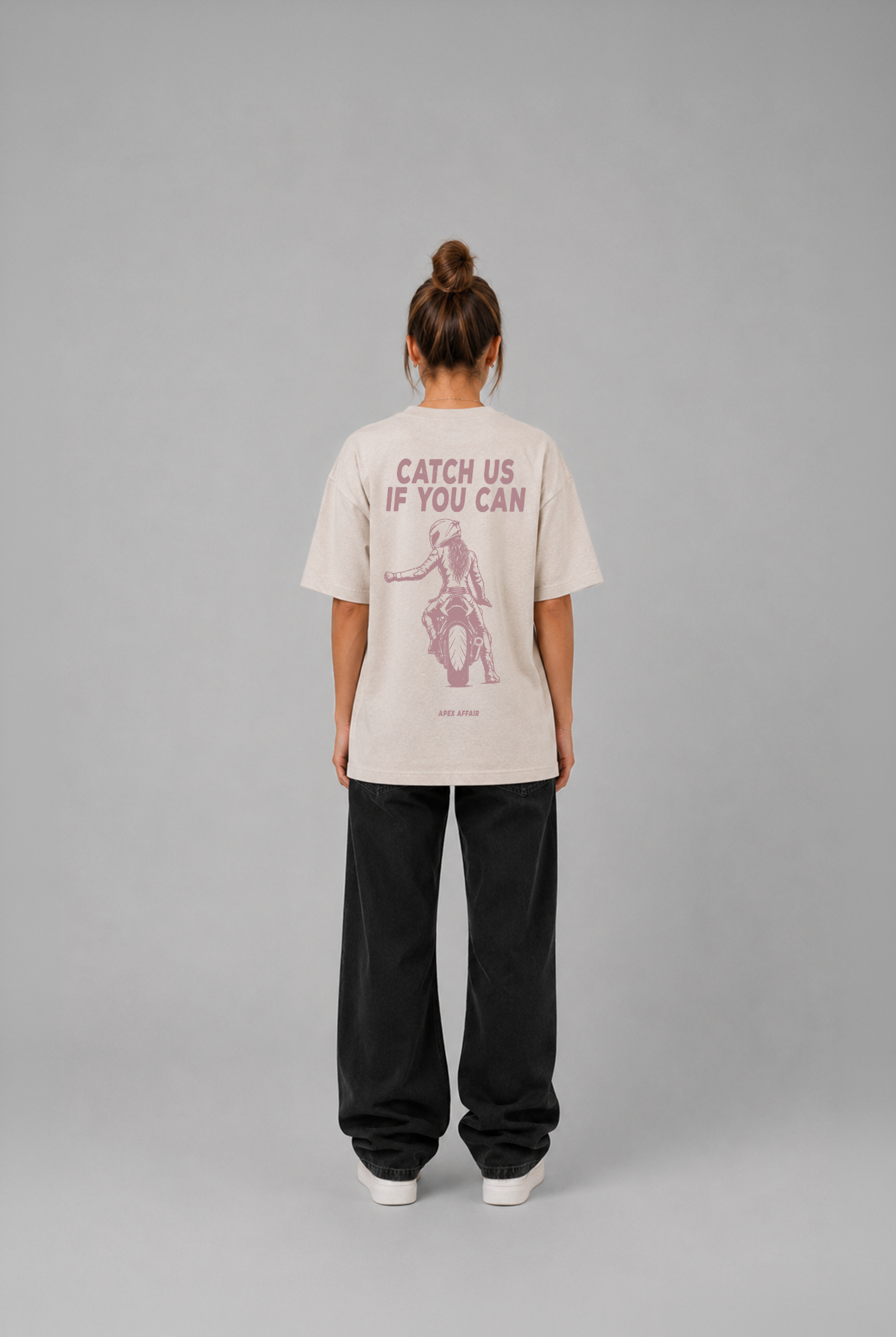 Catch us if you can Women Oversized Shirt