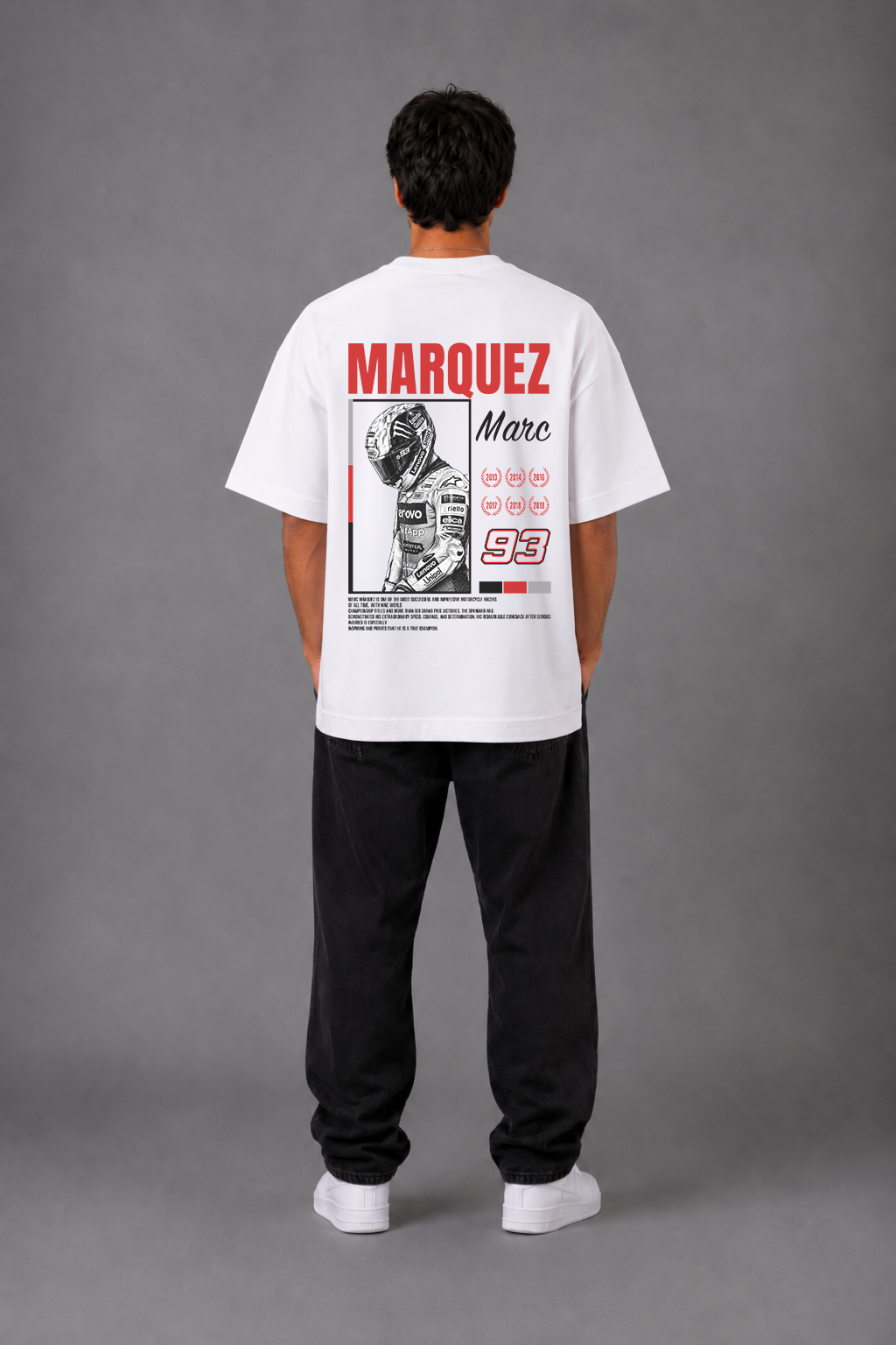 NEW Marc Marquez Design Oversized Shirt