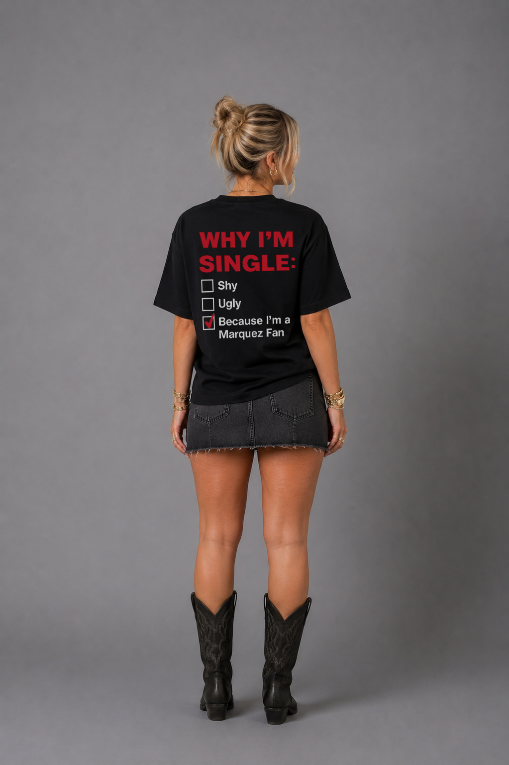 Why I'm Single (Marquez Fan) Oversized Shirt
