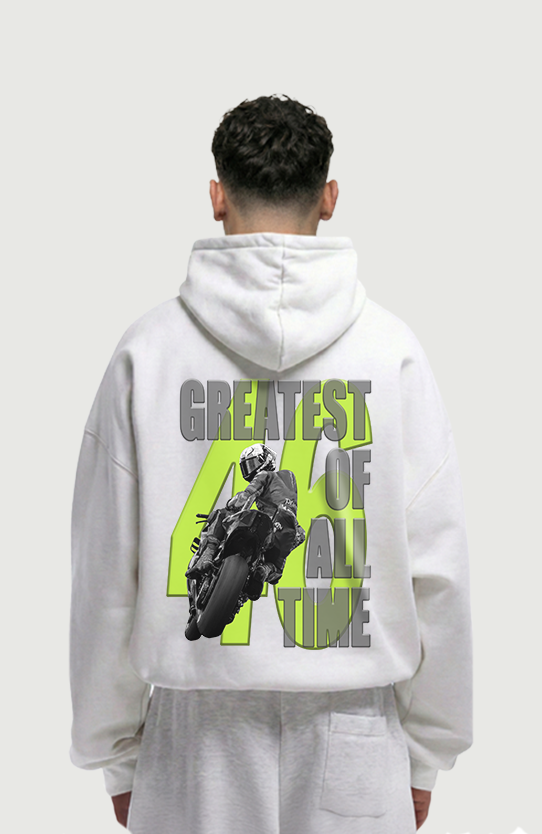 Valentino Rossi "Greatest of all Time" Oversized Hoodie