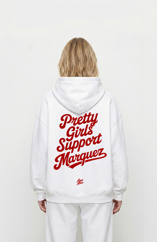 Pretty Girls Support Marc Marquez Oversized Hoodie