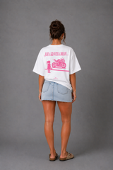 Just a Kid with a Dream (Girl) Oversized Shirt