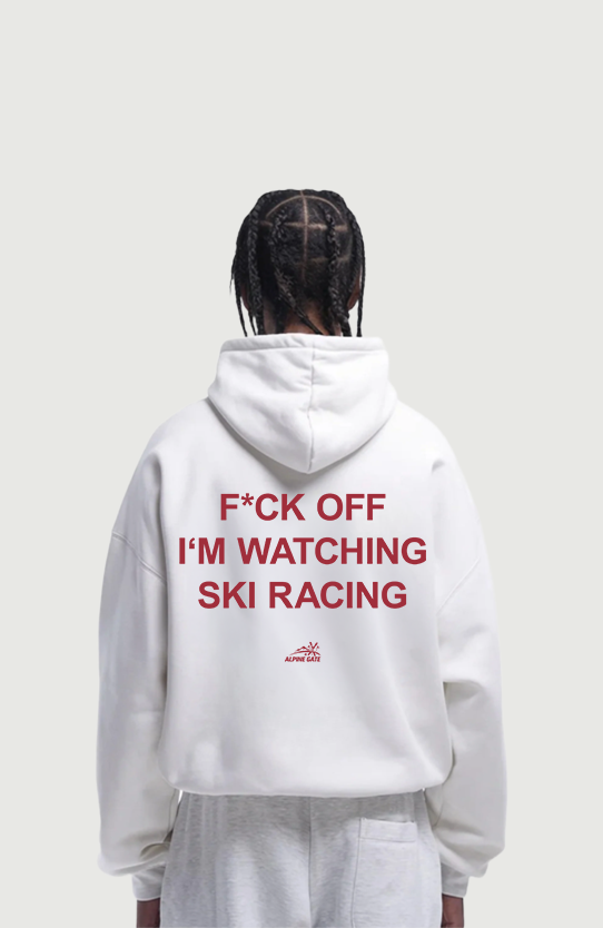 F*CK OFF I'M WATCHING MOTO GP Oversized Hoodie
