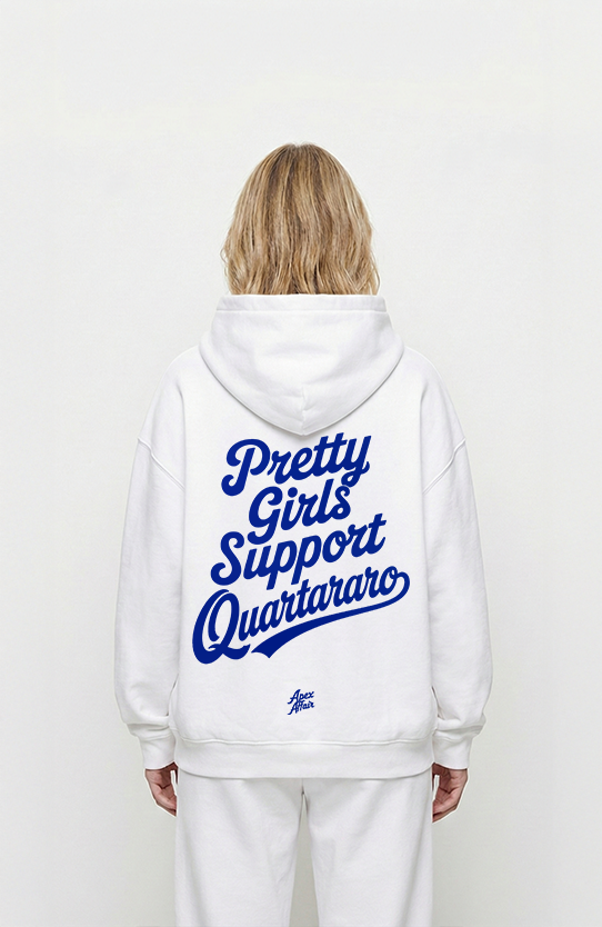 Pretty Girls Support Quartararo Oversized Hoodie