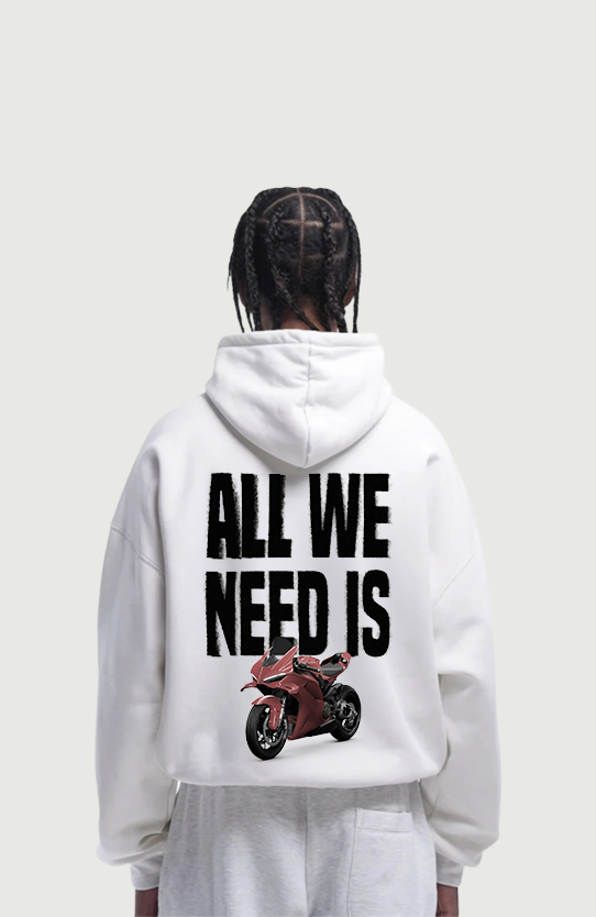 All we Need Oversized Hoodie