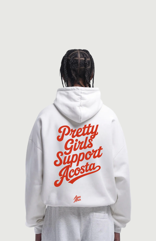 Pretty Girls Support Acosta Oversized Hoodie