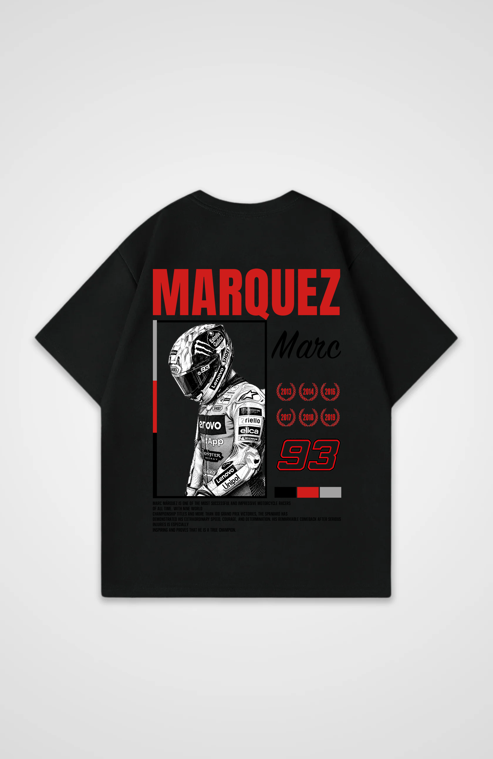 NEW Marc Marquez Design Oversized Shirt