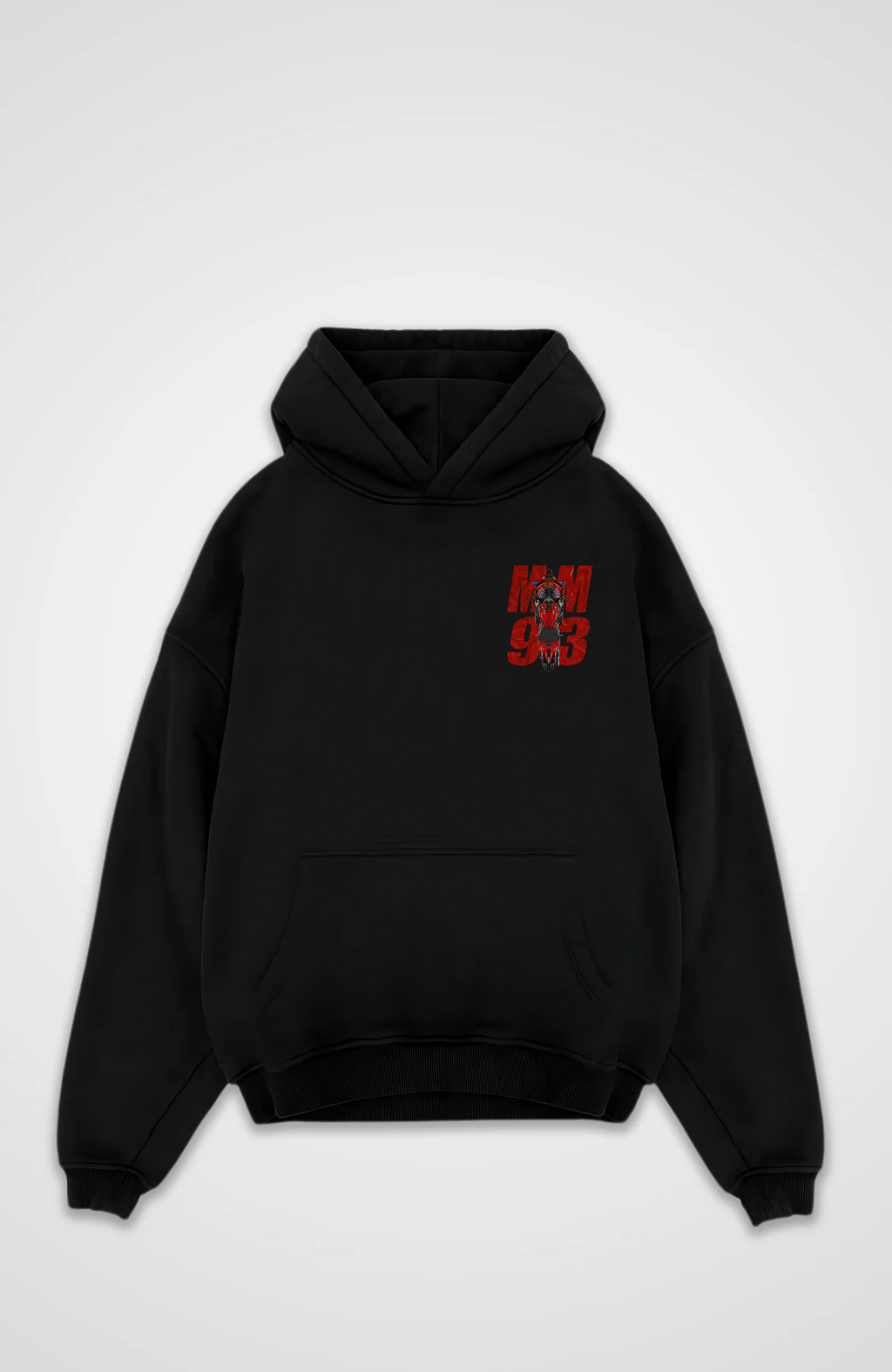 Front Print Marc Marquez Oversized Hoodie