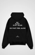 Go Fast feel Alive Oversized Hoodie