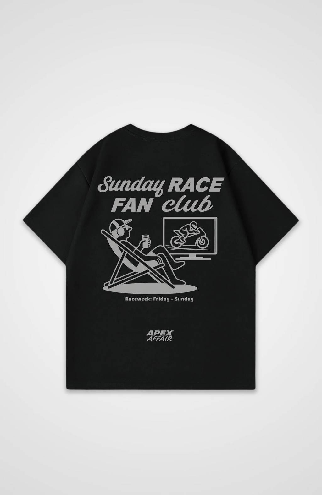 Sunday Race Fan Club Oversized Shirt