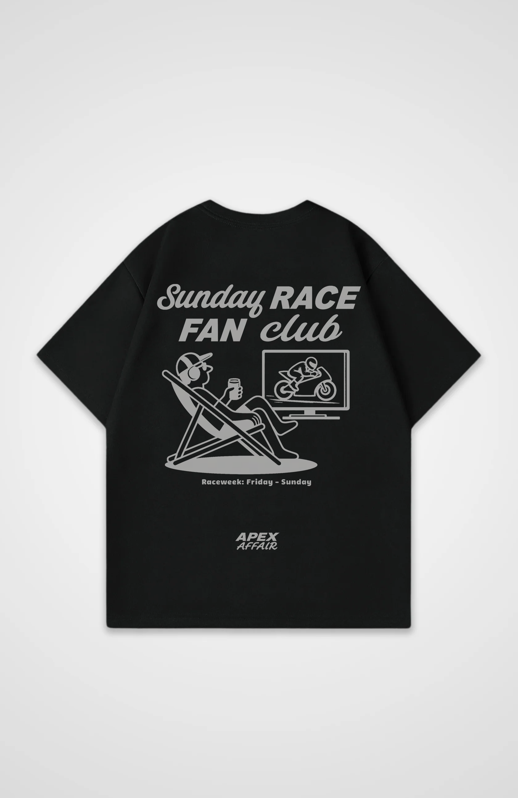 Sunday Race Fan Club Oversized Shirt