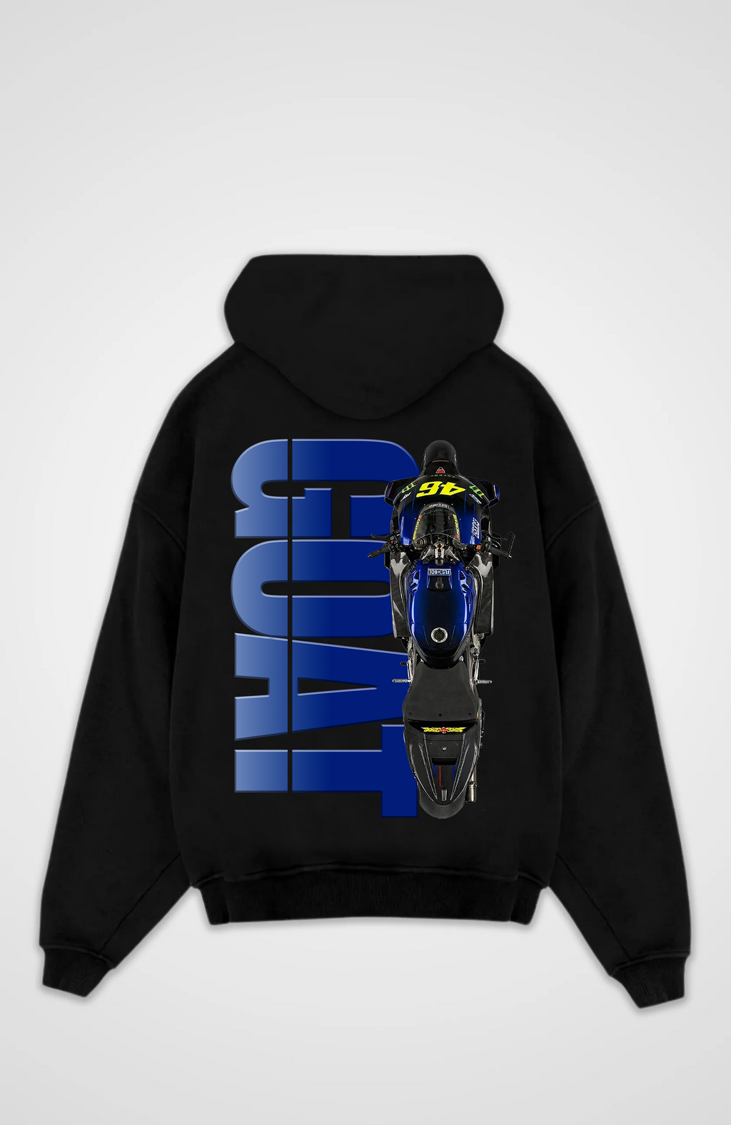 Valentino Rossi "GOAT" Oversized Hoodie