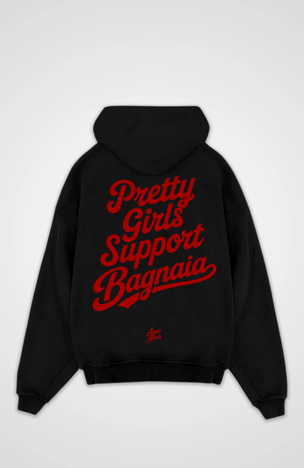 Pretty Girls Support Bagnaia Oversized Hoodie